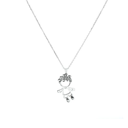 Gold Diamond Boy Pendant Goharbin Jewelry