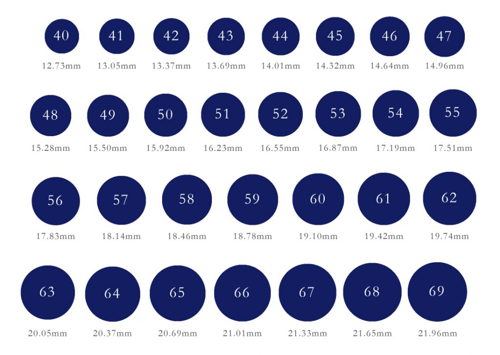 Goharbin size guide