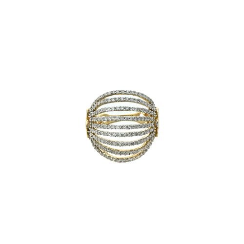 Goharbin fan design Diamond ring