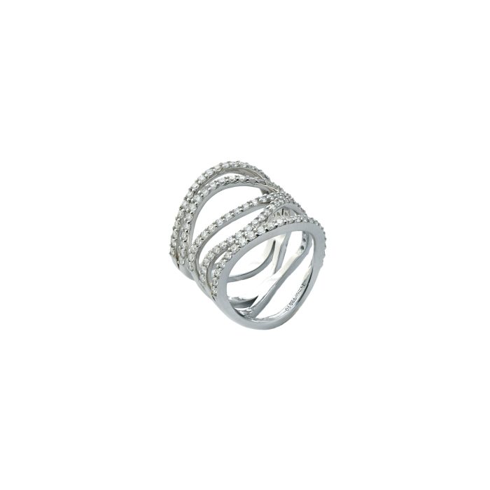 coil diamond ring