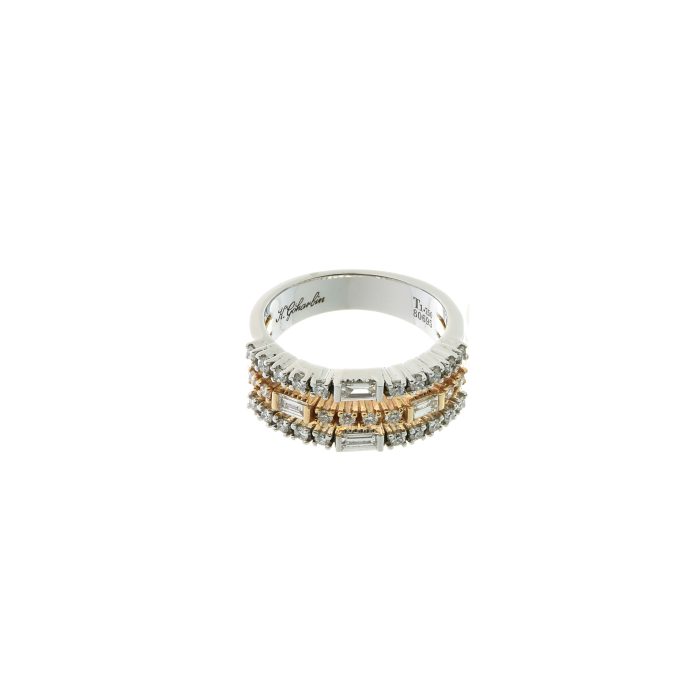 Goharbin Two-color diamond ring