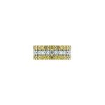 Goharbin bi color diamond ring