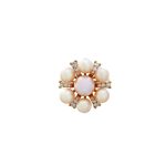 Goharbin pearl ring with Sun design2