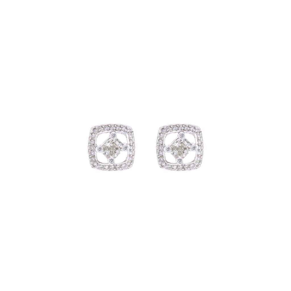 Goharbin Brilliant-cut Diamond earrings Sun Design