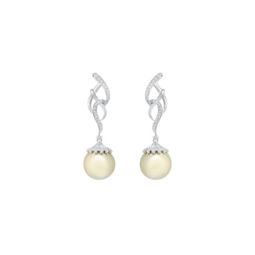 Goharbin Golden Pearl Earrings