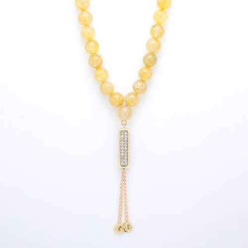 Goharbin Quartz and Diamond Tasbih Type one2