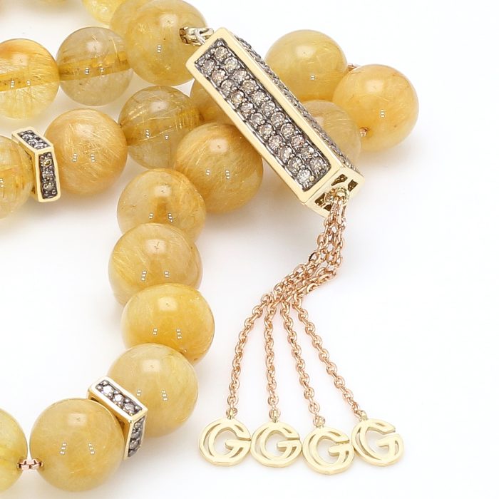 Goharbin Quartz and Diamond Tasbih Type one3