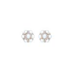 Goharbin Sun design pearl earrings