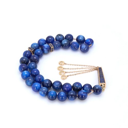 Goharbin Tasbih Sapphire Kyanite