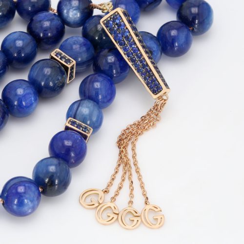 Goharbin Tasbih Prayer Beads Sapphire Kyanite