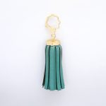 Goharbin Keychain Gold Leather