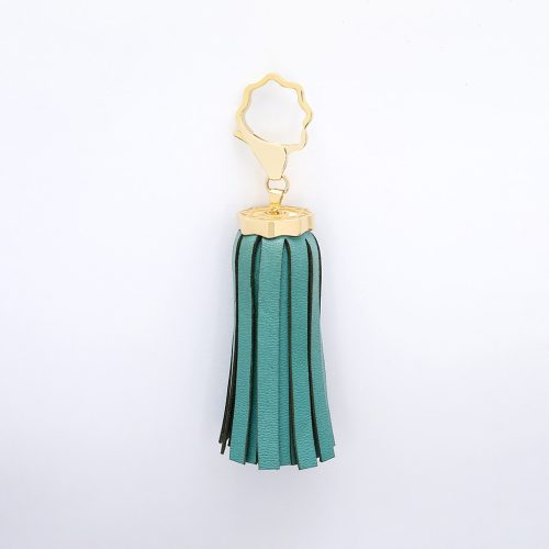 Goharbin Keychain Gold Leather