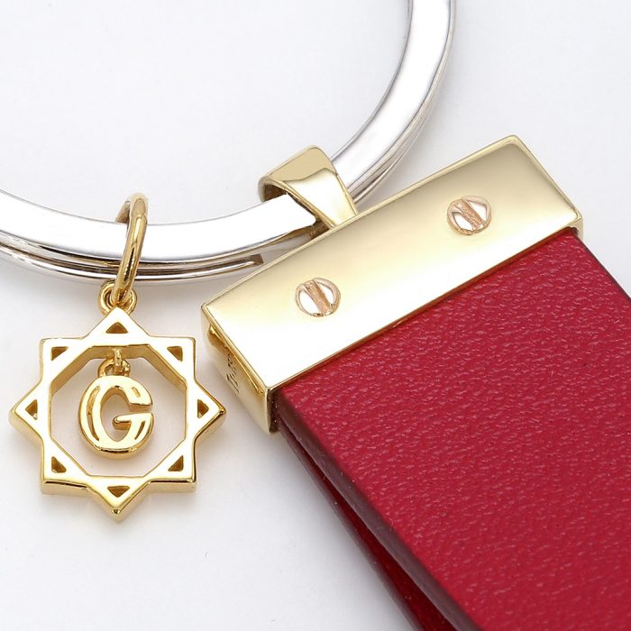 Goharbin Gold leather Keychain