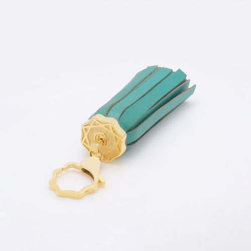 Goharbin Keychain Gold Leather