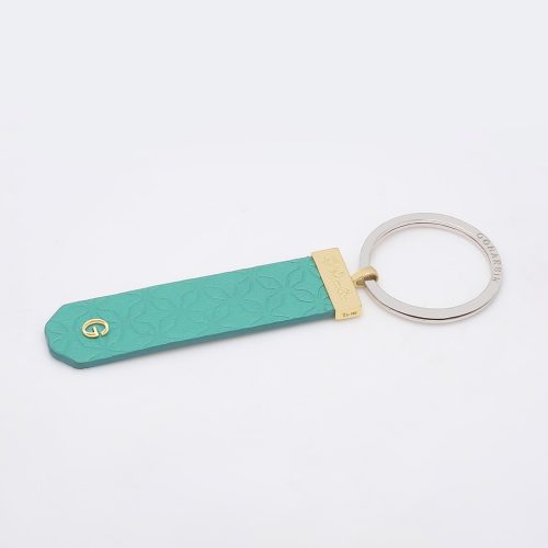 Goharbin Leather Classic Gold Keychain