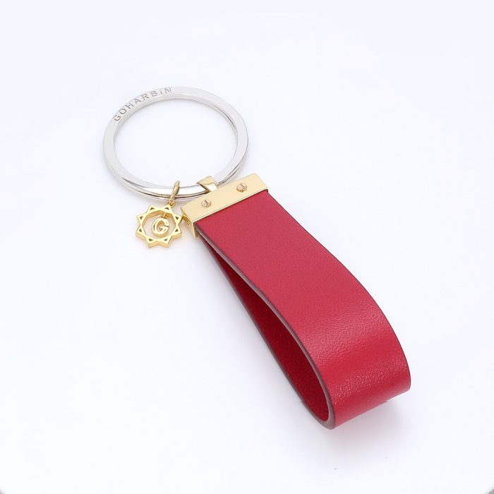 Goharbin Gold leather Keychain