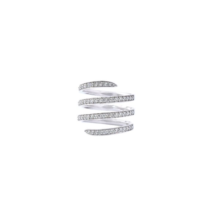 Diamond Coil Ring Goharbin jewelry