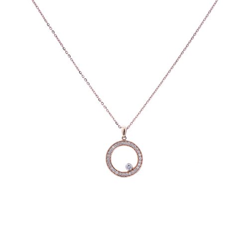 Goharbin Halo Orb Diamond Pendant