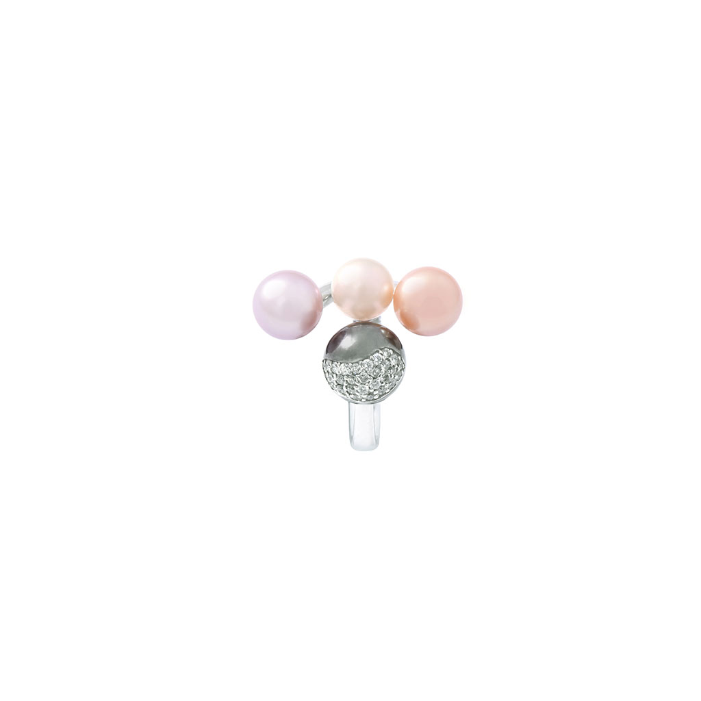 Pink Lavender Tahitian Pearl Vine Ring – Kamoka Pearl