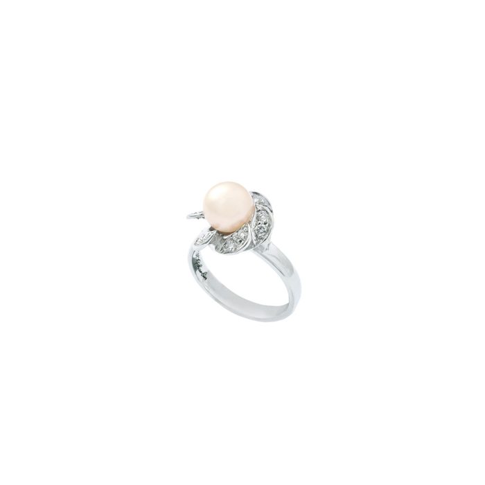 Pearl Diamond Ring Goharbin