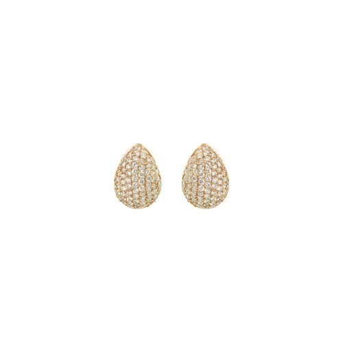 Goharbin Diamond gold Earrings Teardrop